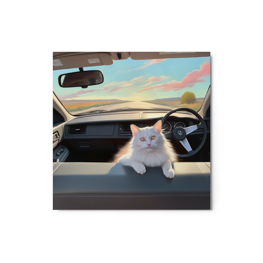 PugMug Custom Peerie Metal Print