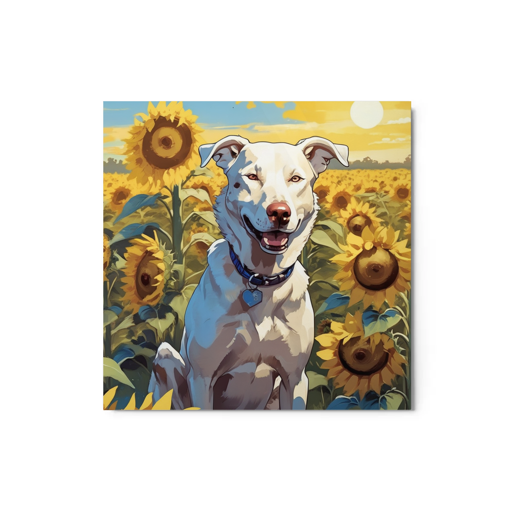 PugMug Custom Penny Metal Print