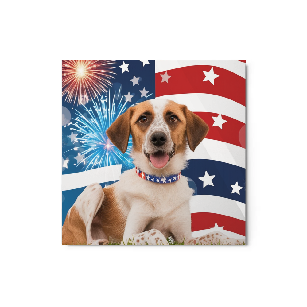 PugMug Custom Hazim Metal Print