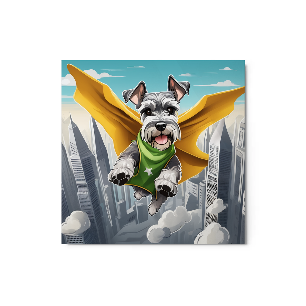 PugMug Custom Pet Metal Print