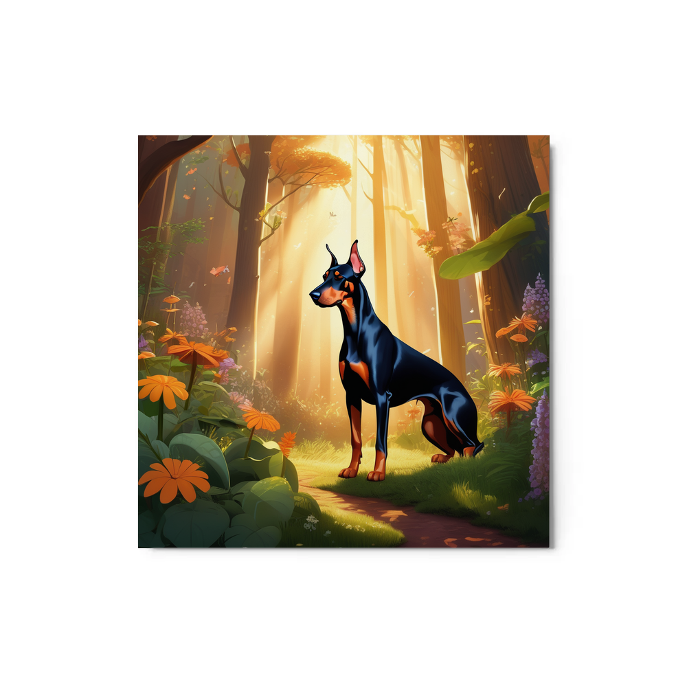 PugMug Custom Pet Metal Print