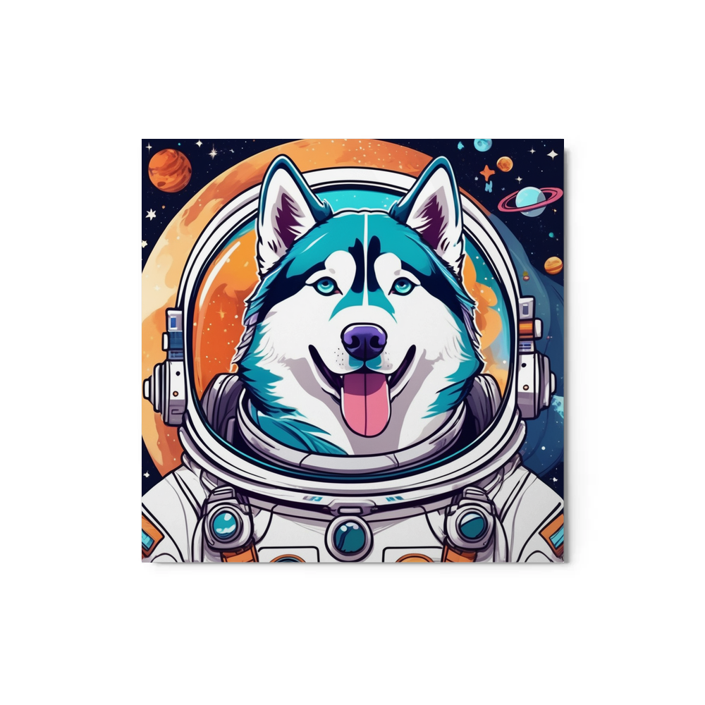 PugMug Custom Siberian Husky Metal Print