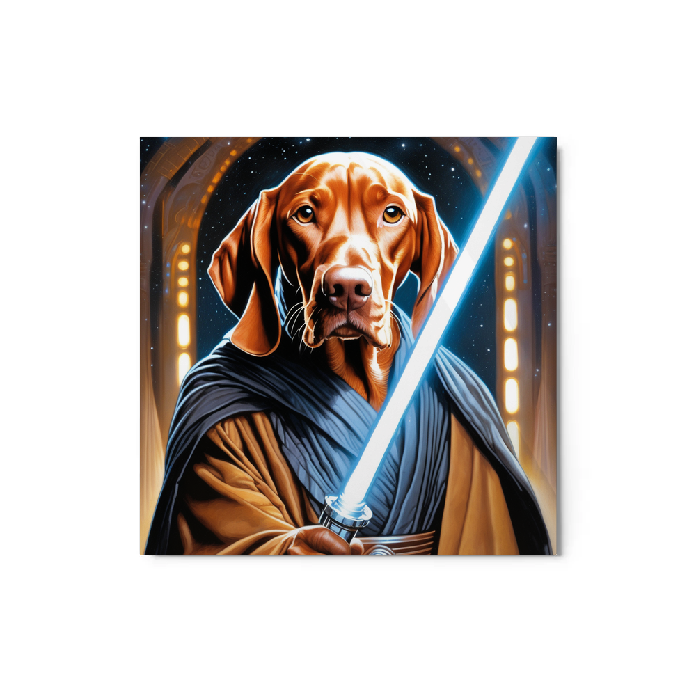 PugMug Custom Vizsla Metal Print