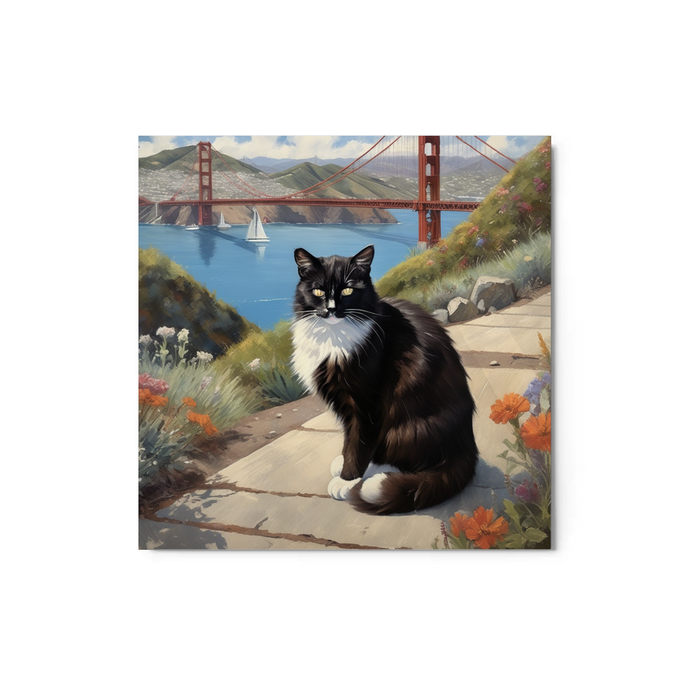 PugMug Custom Peerie Metal Print
