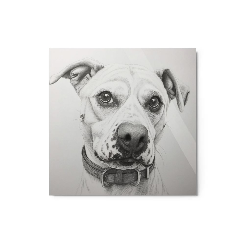 PugMug Custom Melody Metal Print