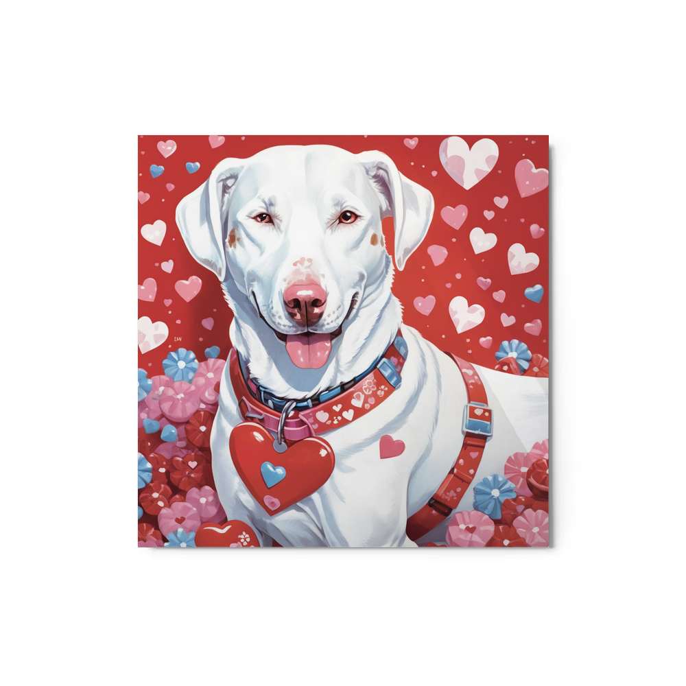 PugMug Custom Penny Metal Print