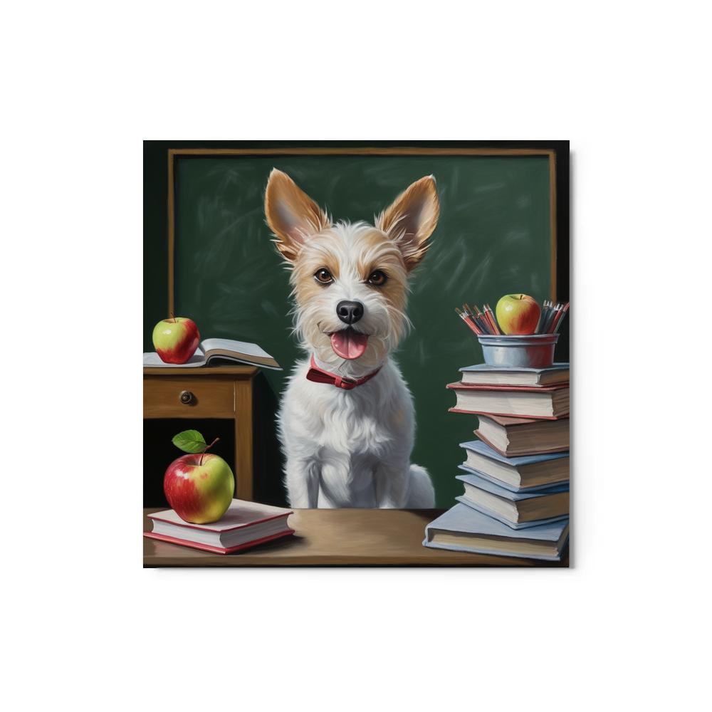 PugMug Custom Luna Metal Print