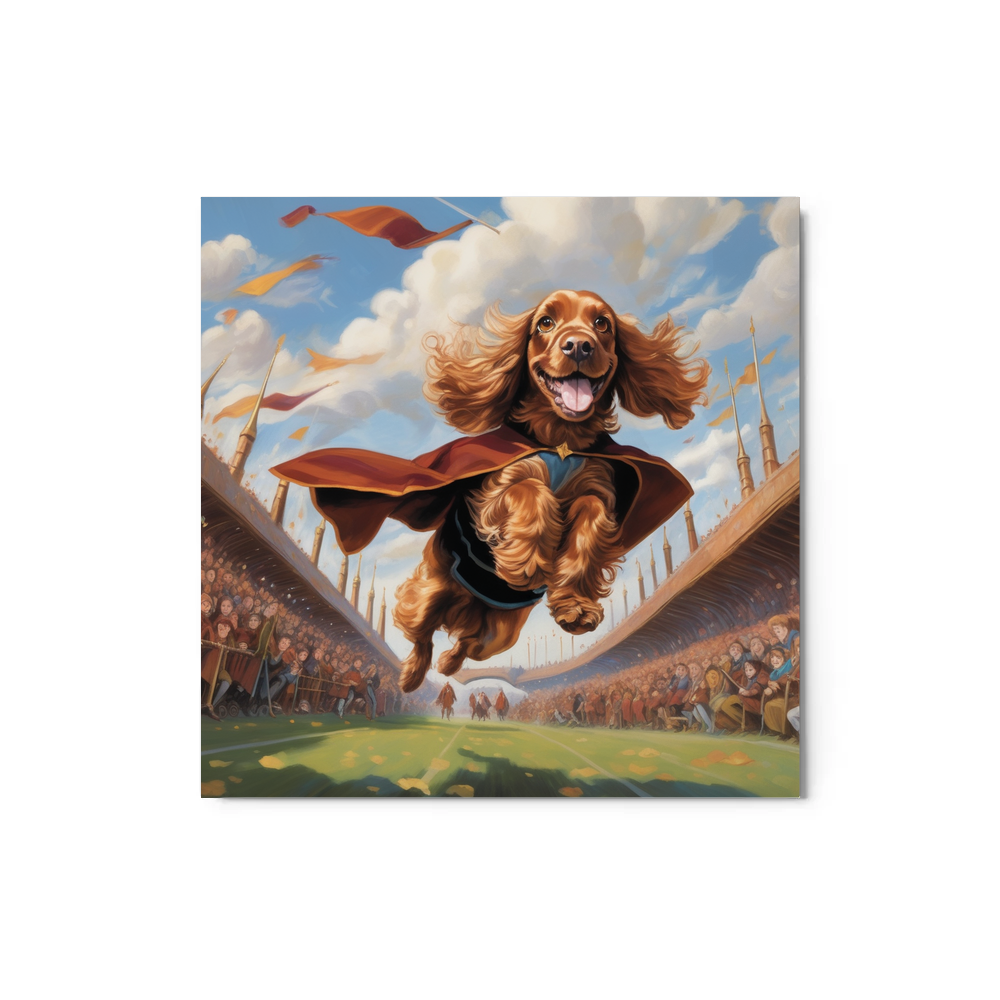 PugMug Custom Cocker Spaniel Metal Print