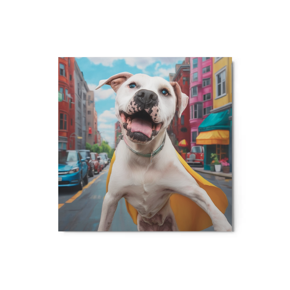 PugMug Custom Melody Metal Print