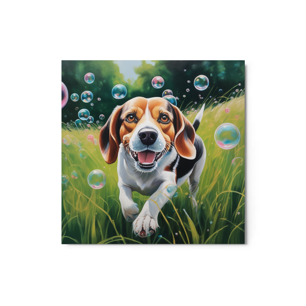 PugMug Custom Beagle Metal Print