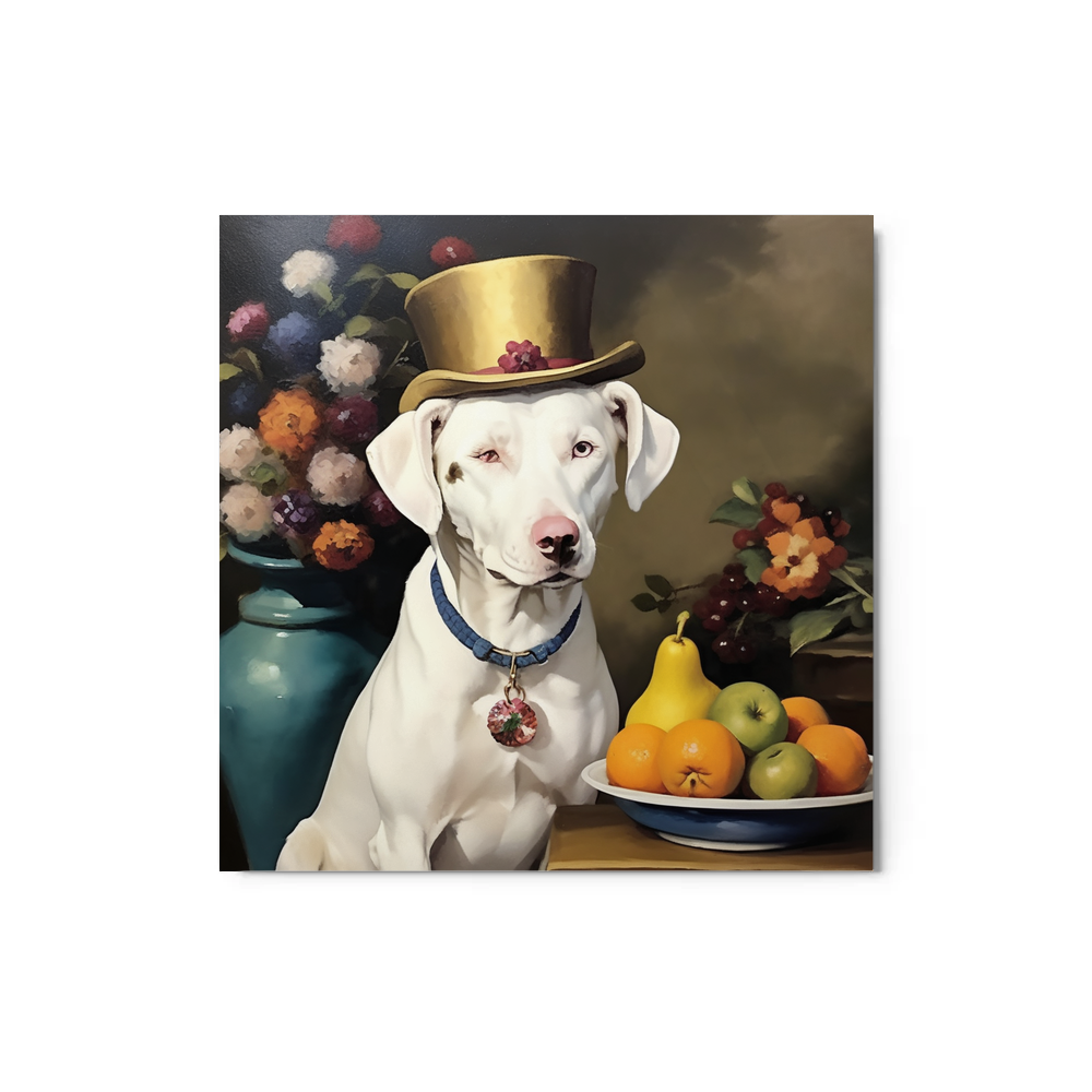 PugMug Custom Penny Metal Print