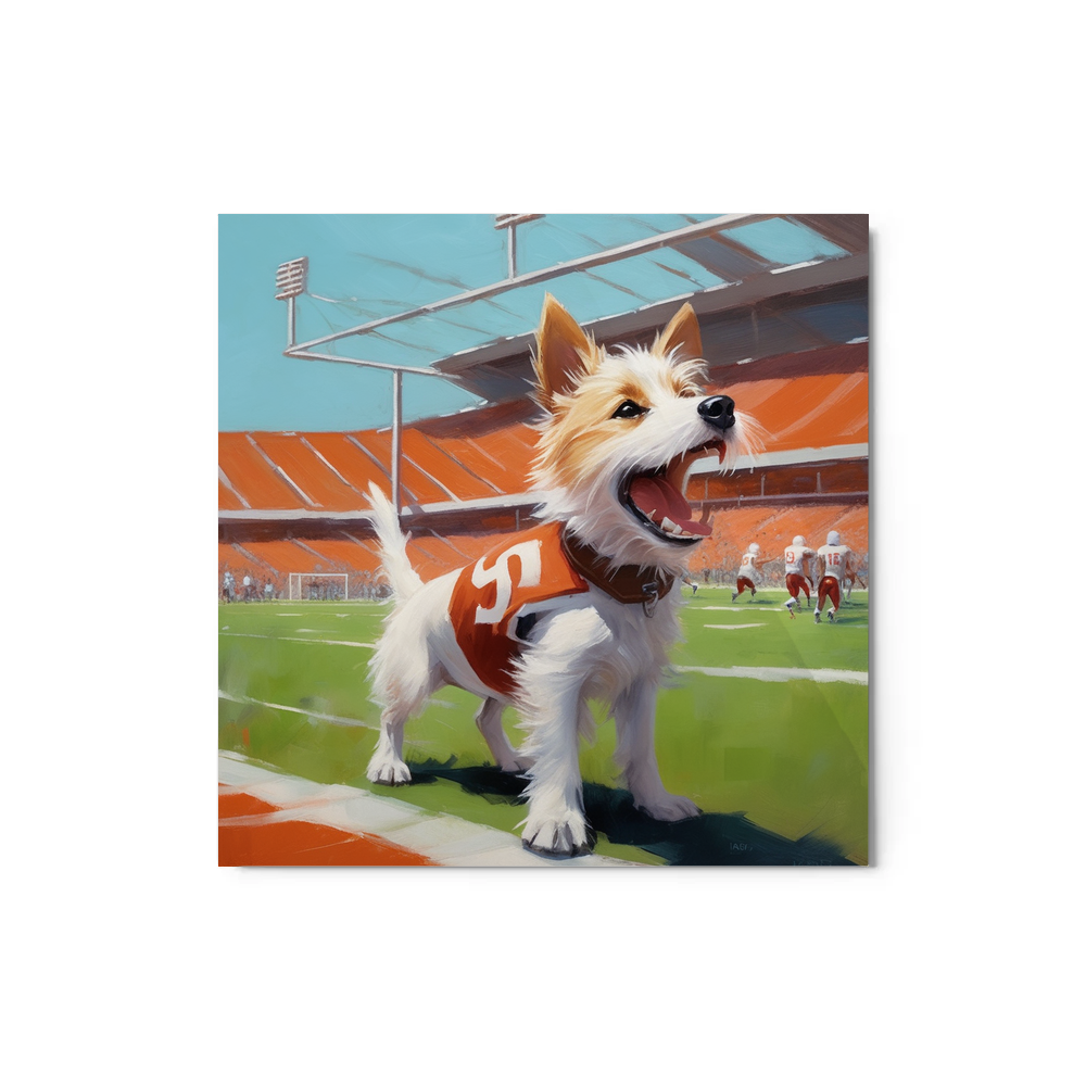 PugMug Custom Luna Metal Print