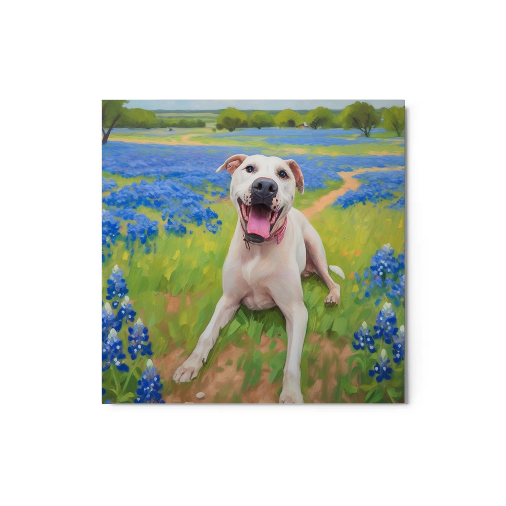 PugMug Custom Melody Metal Print