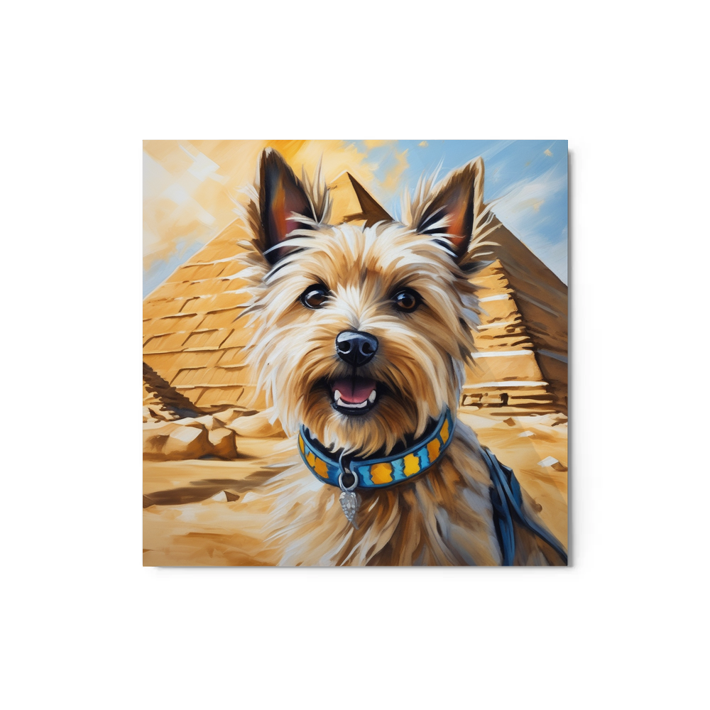 PugMug Custom Cairn Terrier Metal Print