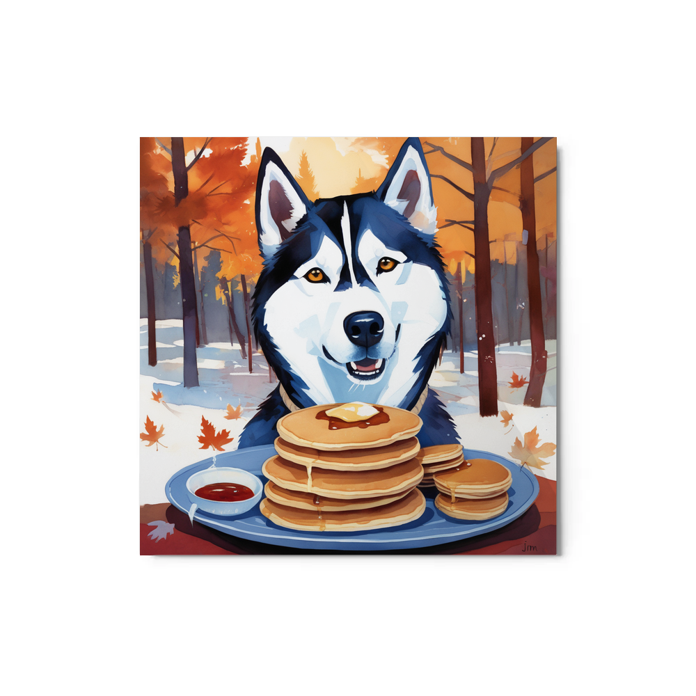 PugMug Custom Siberian Husky Metal Print