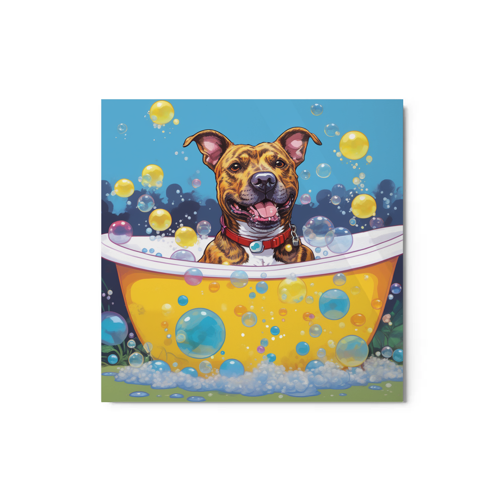 PugMug Custom Tony Hawk Metal Print