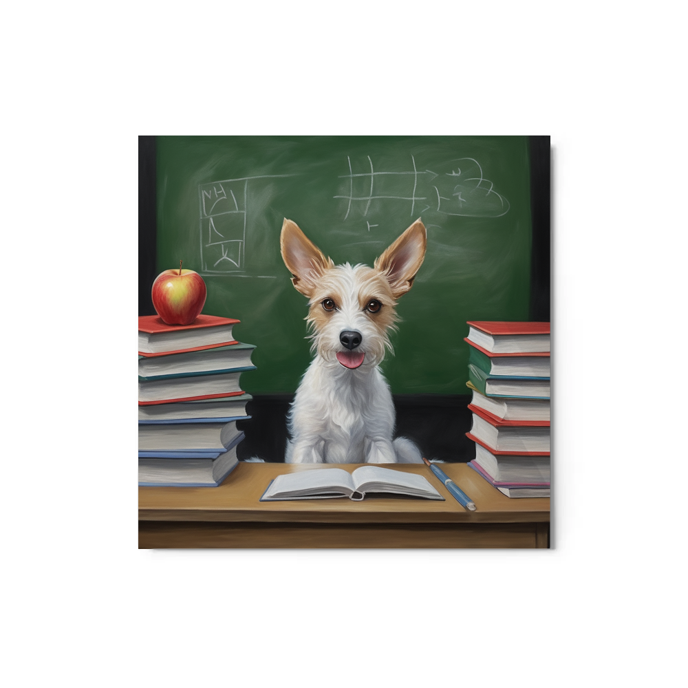 PugMug Custom Luna Metal Print