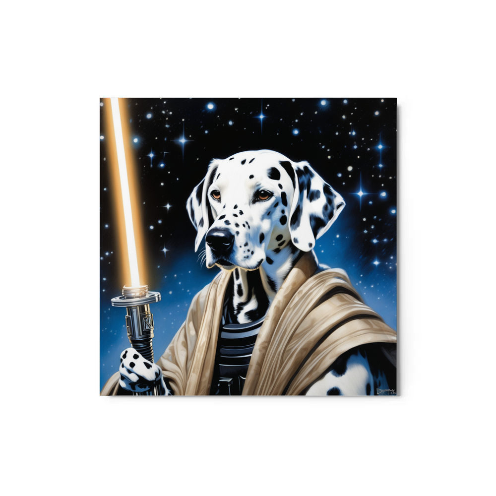 PugMug Custom Dalmatian Metal Print