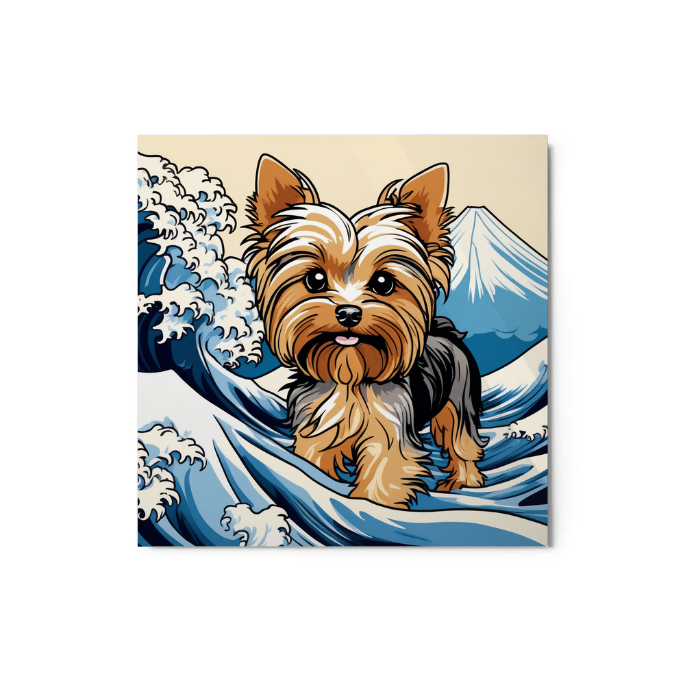 PugMug Custom Pet Metal Print