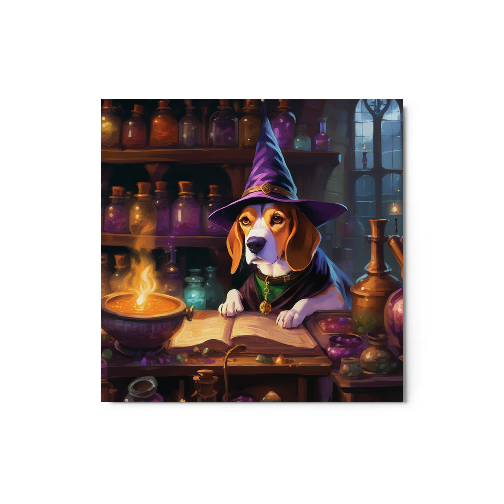 PugMug Custom Beagle Metal Print