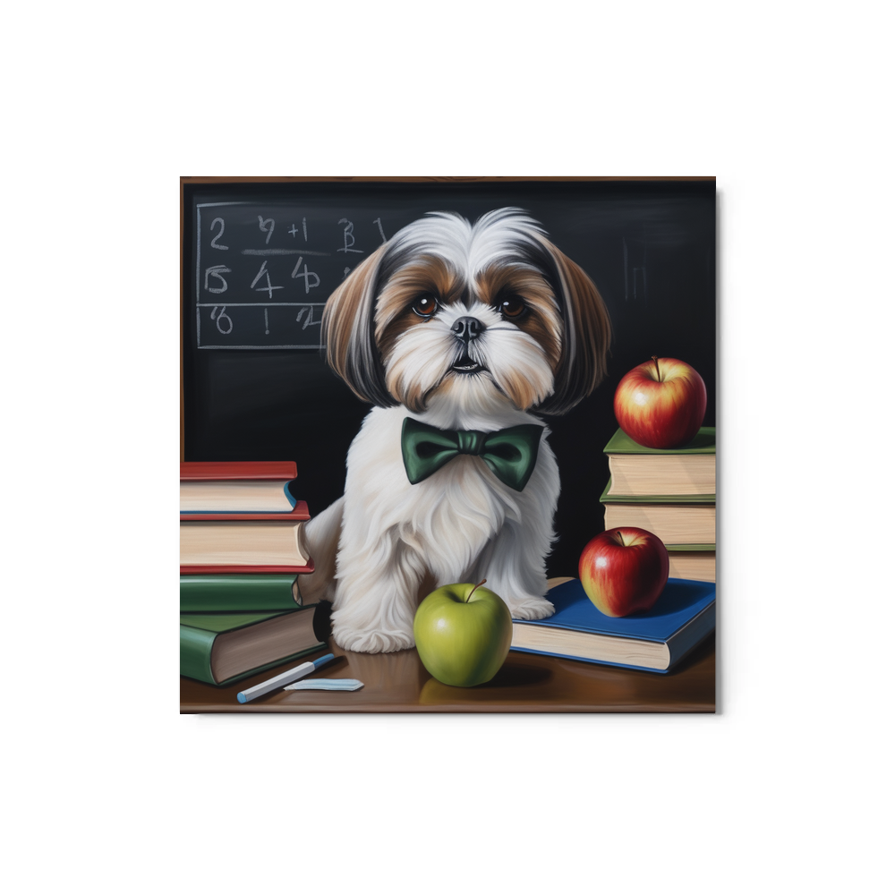 PugMug Custom Pet Metal Print