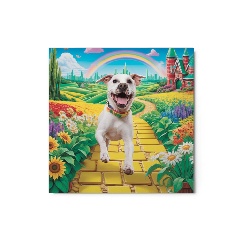 PugMug Custom Melody Metal Print