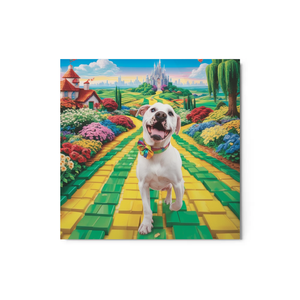 PugMug Custom Melody Metal Print