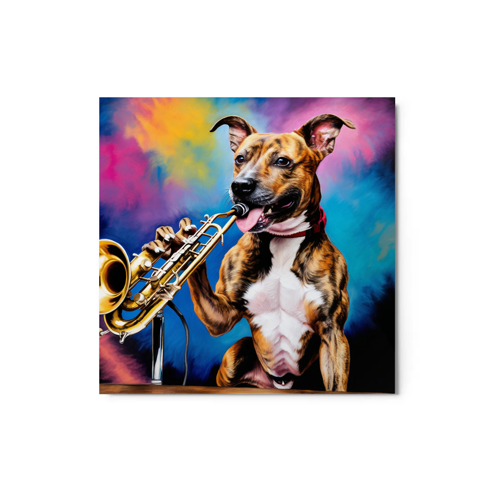 PugMug Custom Tony Hawk Metal Print