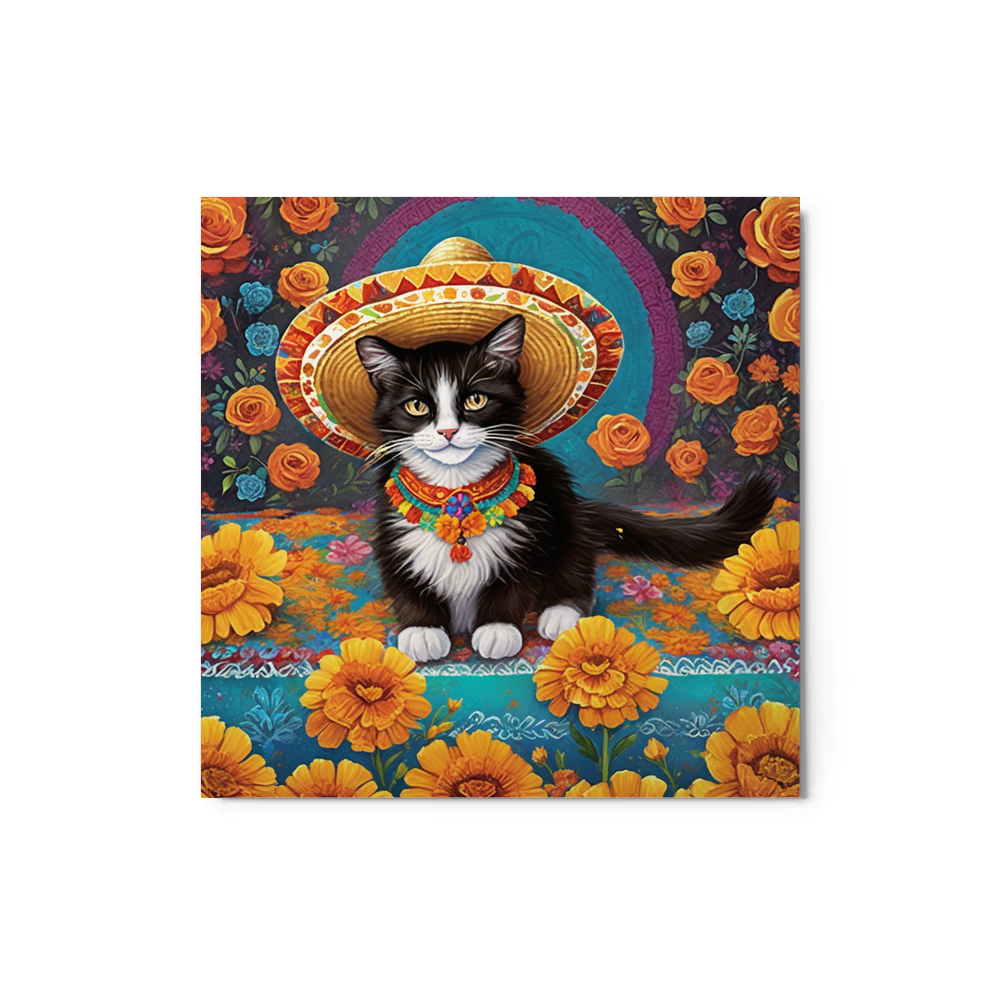 PugMug Custom Peerie Metal Print