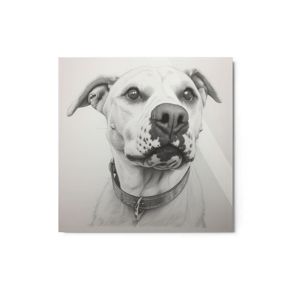 PugMug Custom Melody Metal Print