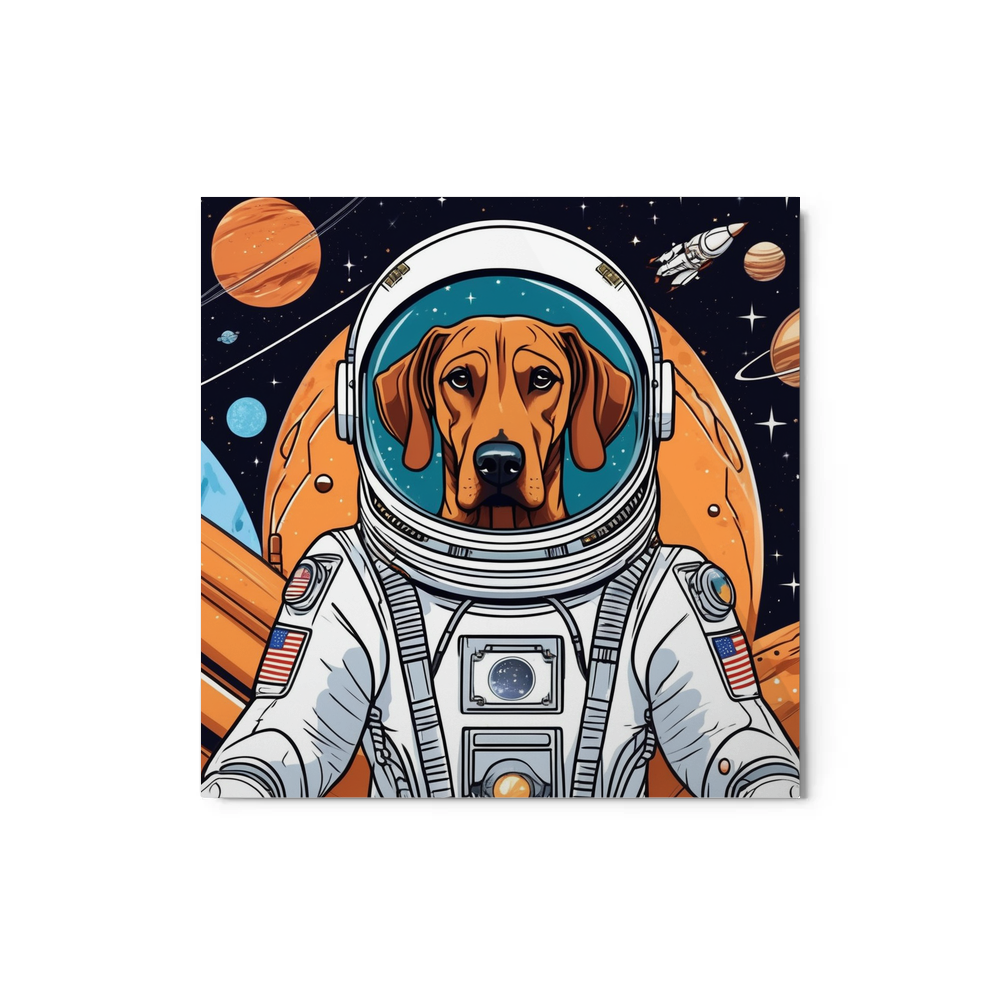 PugMug Custom Rhodesian Ridgeback Metal Print