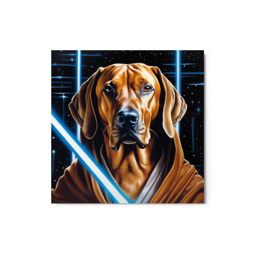 PugMug Custom Rhodesian Ridgeback Metal Print