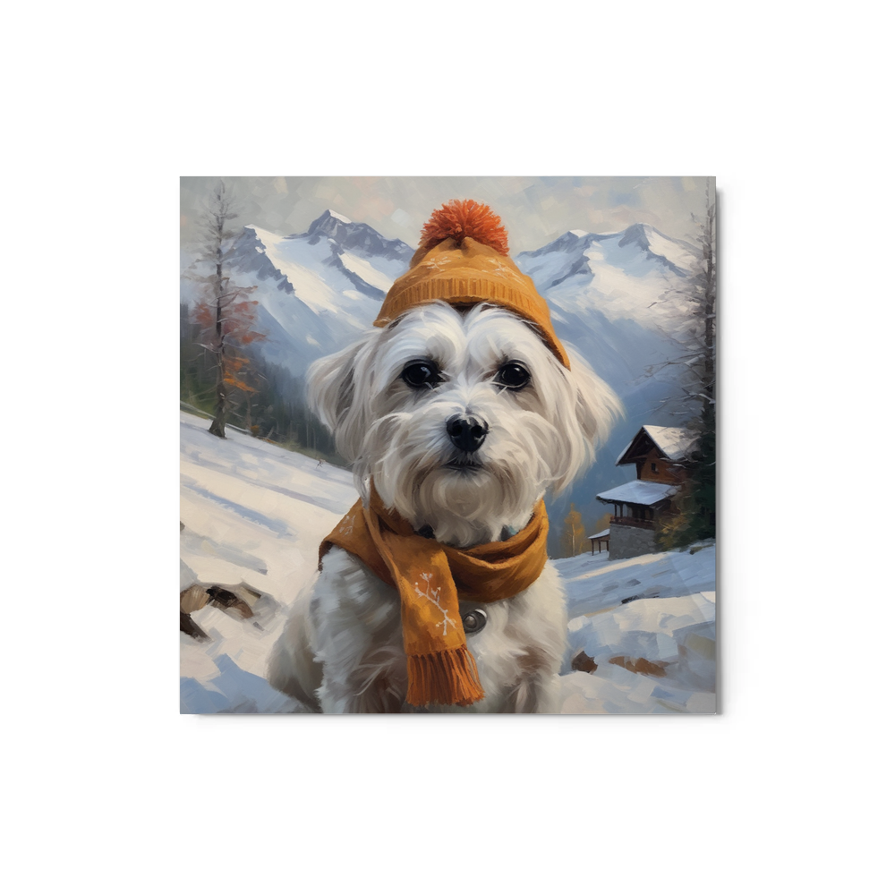 PugMug Custom Leo Metal Print