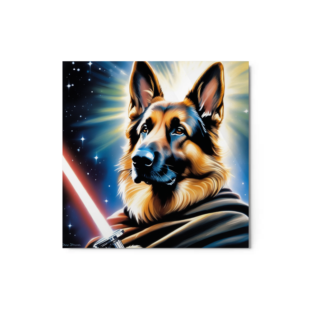 PugMug Custom German Shepherd Dog Metal Print