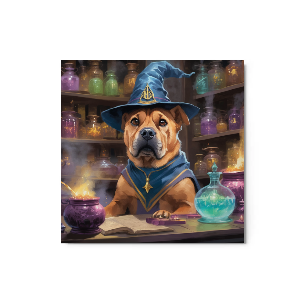 PugMug Custom Halina Metal Print