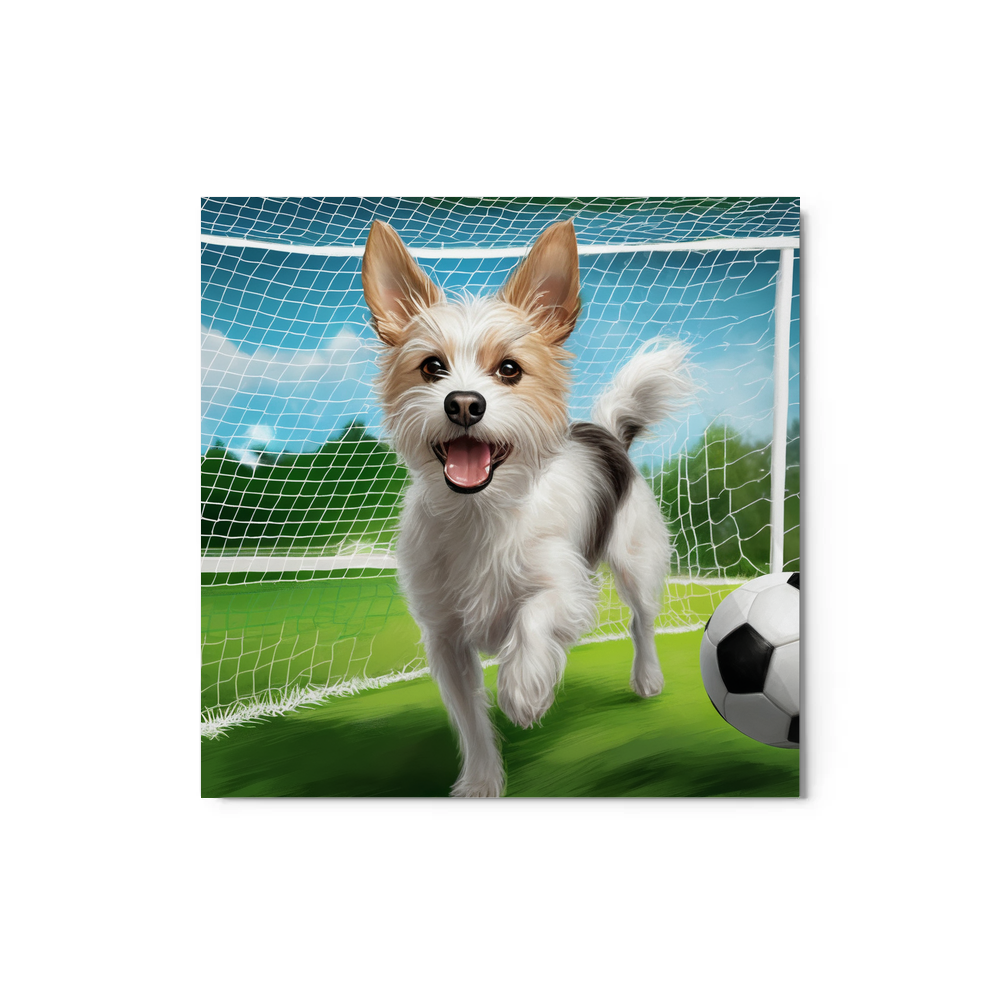 PugMug Custom Luna Metal Print