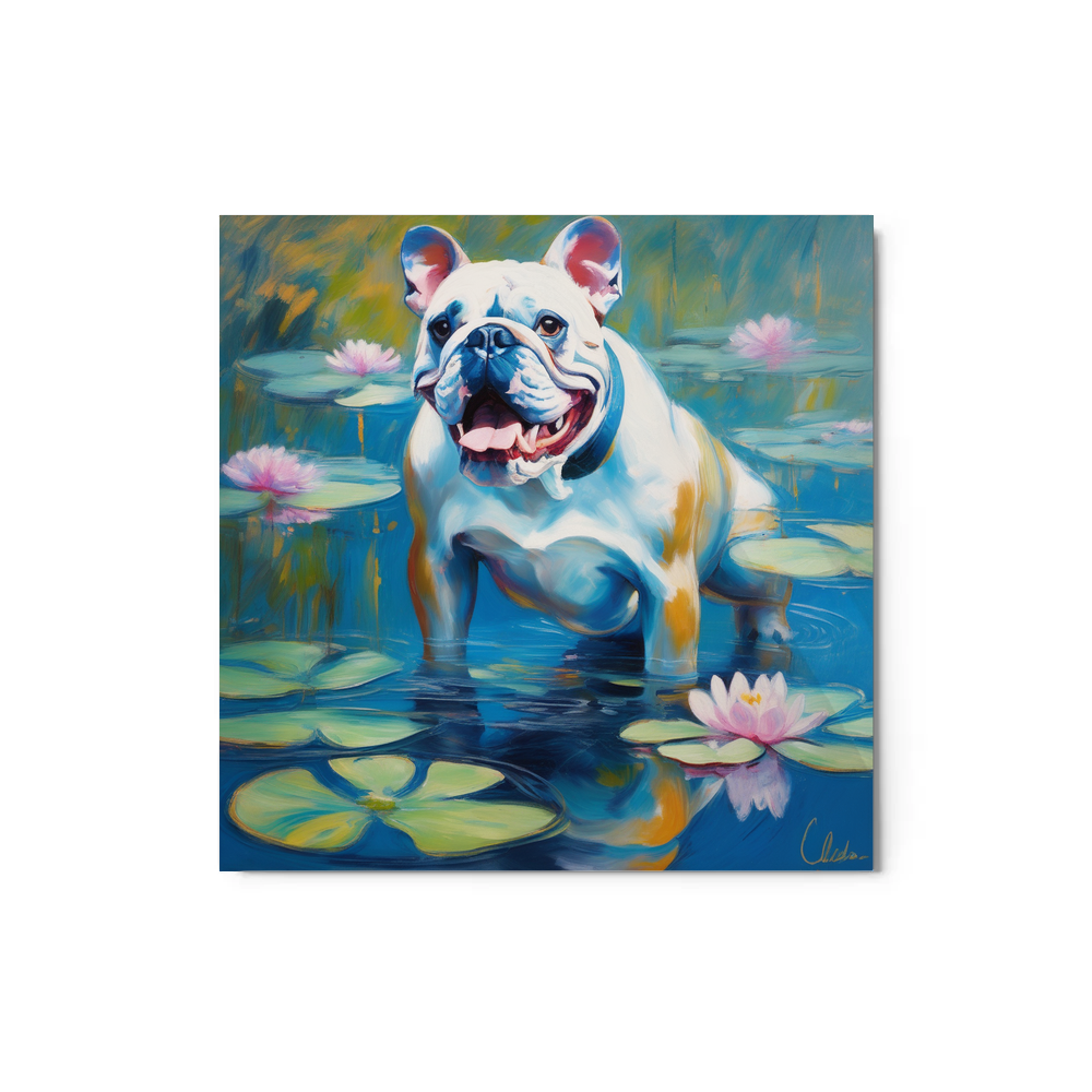 PugMug Custom Pet Metal Print