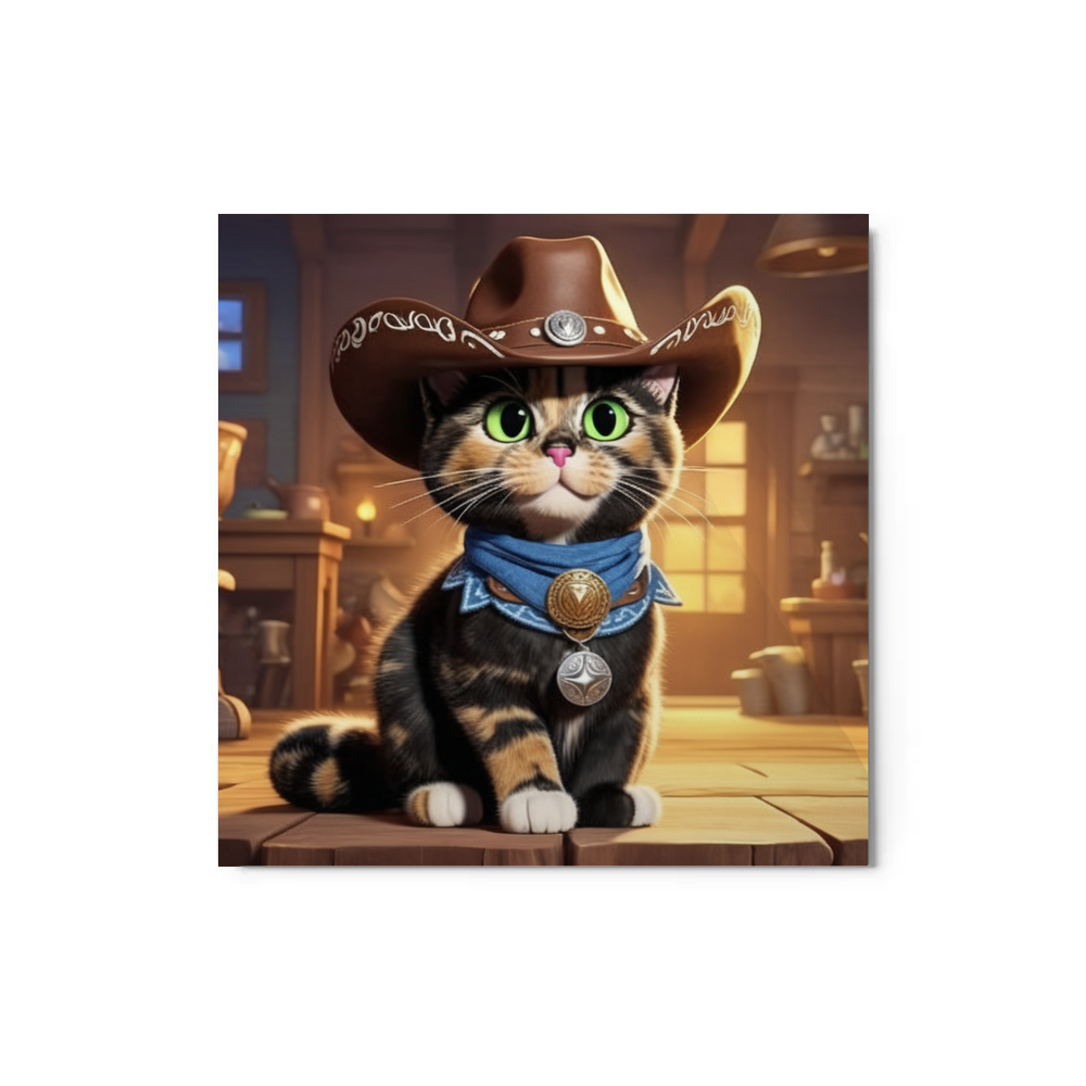 PugMug Custom Ripley Metal Print