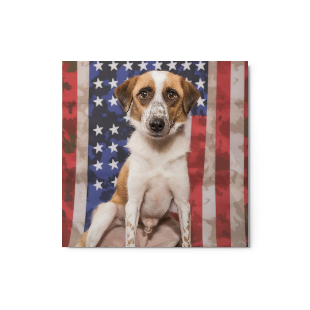 PugMug Custom Hazim Metal Print