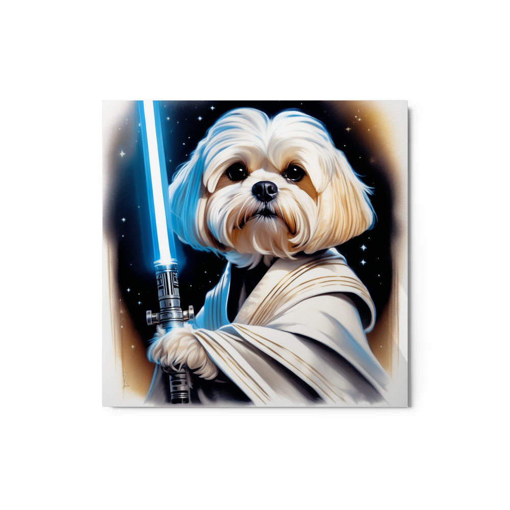 PugMug Custom Maltese Dog Metal Print