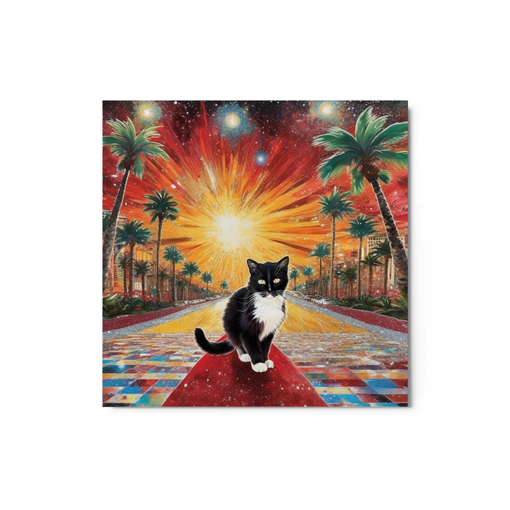 PugMug Custom Peerie Metal Print