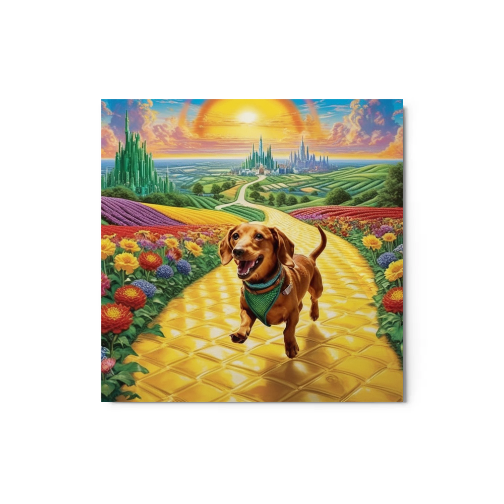 PugMug Custom Rex Metal Print