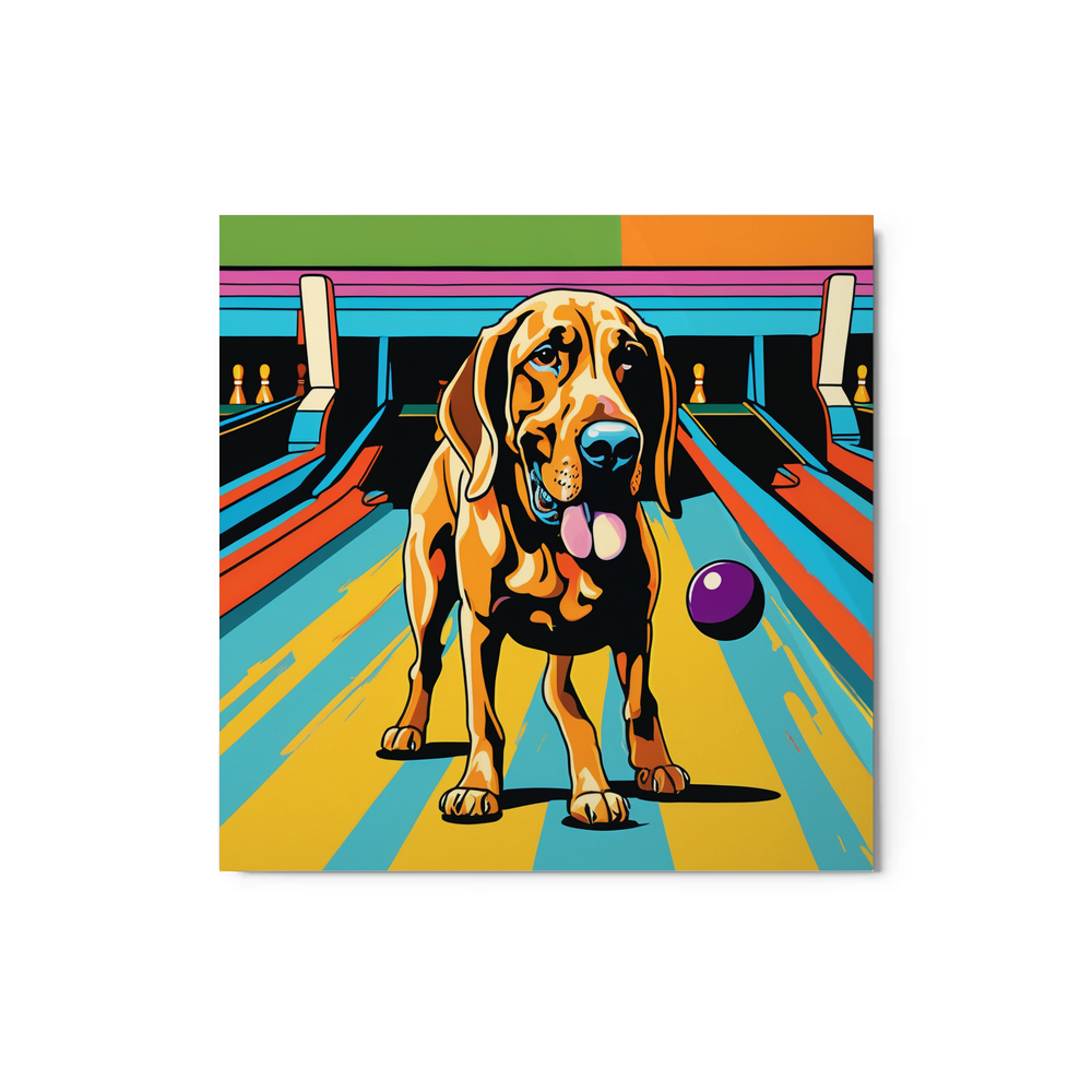 PugMug Custom Pet Metal Print