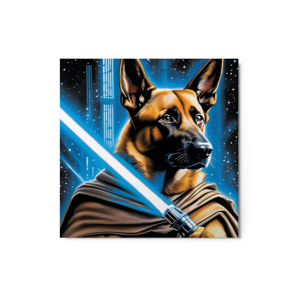 PugMug Custom Belgian Malinois Metal Print