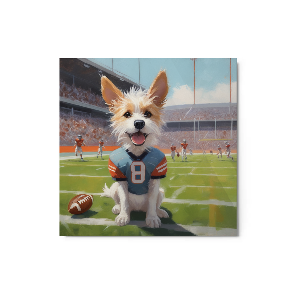 PugMug Custom Luna Metal Print