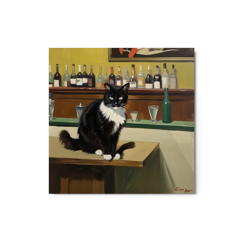 PugMug Custom Peerie Metal Print