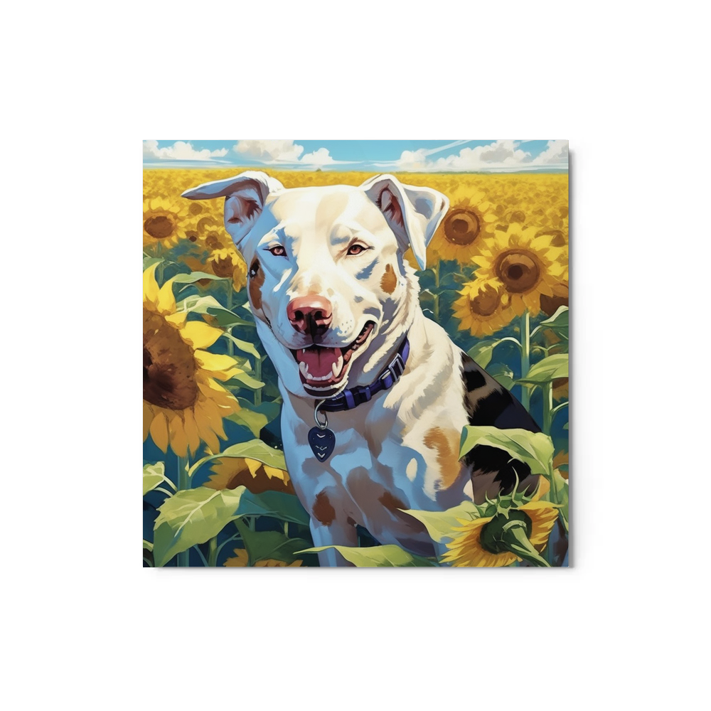 PugMug Custom Penny Metal Print