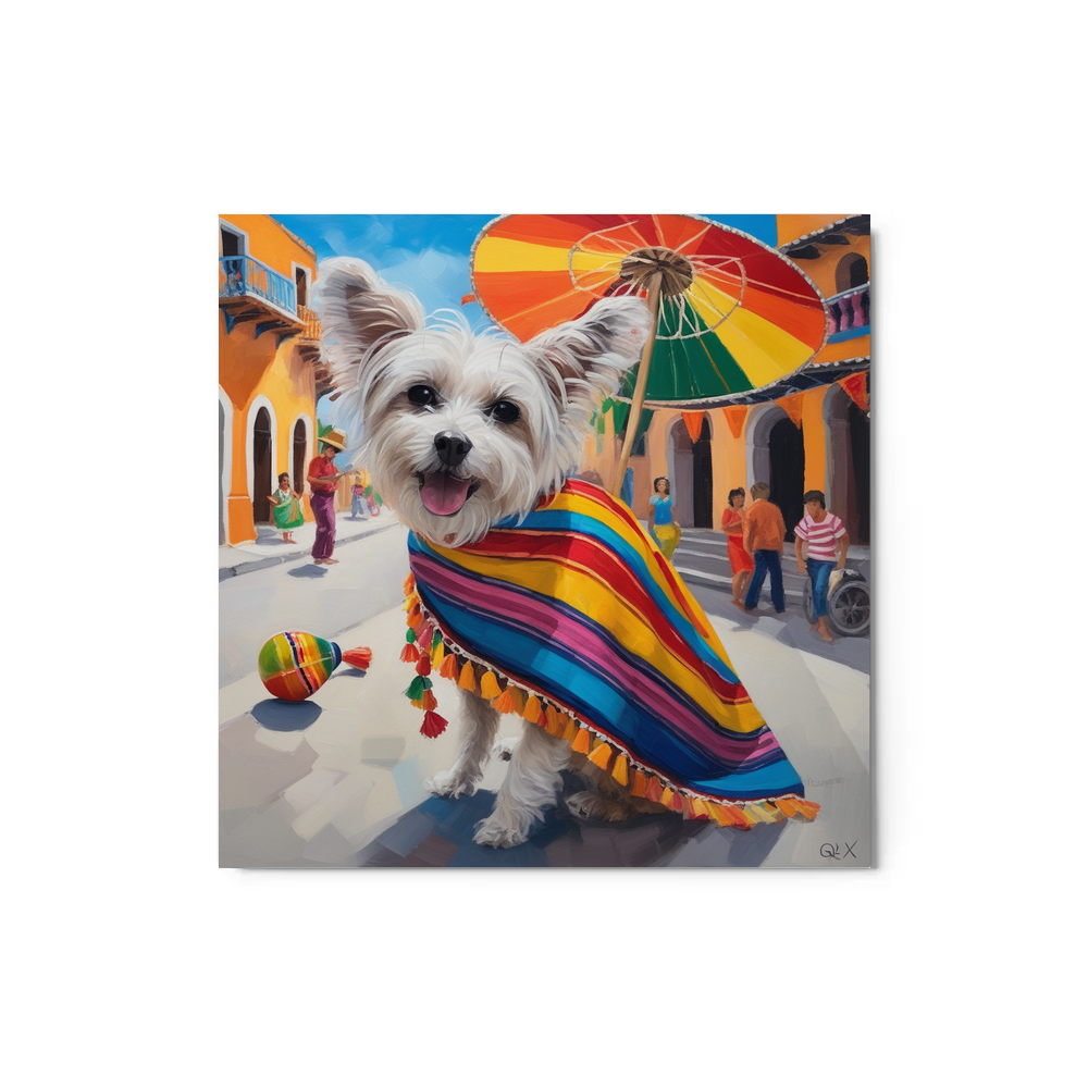 PugMug Custom Leo Metal Print