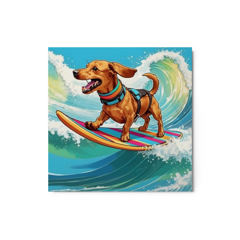 PugMug Custom Rex Metal Print
