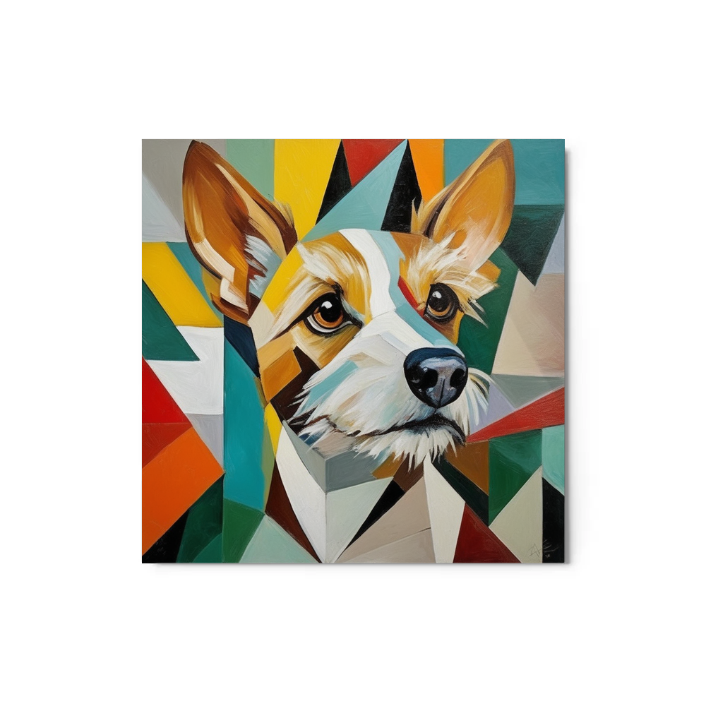 PugMug Custom Luna Metal Print
